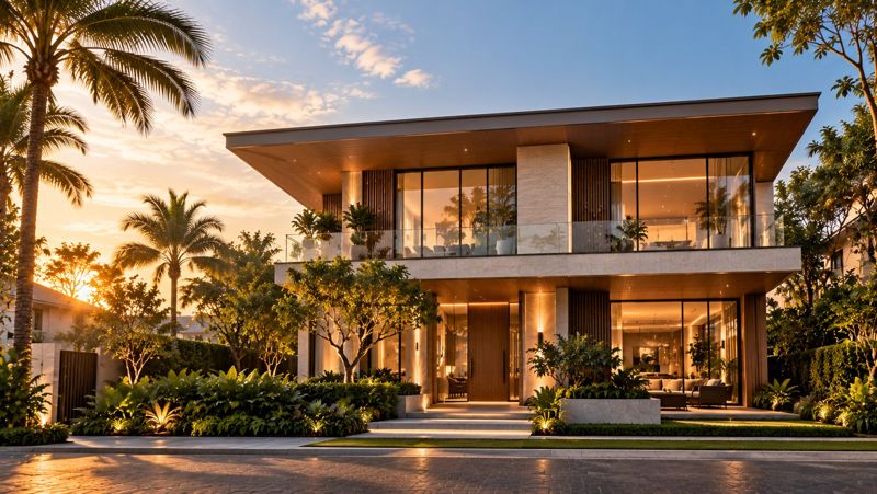 The Haven villa exterior